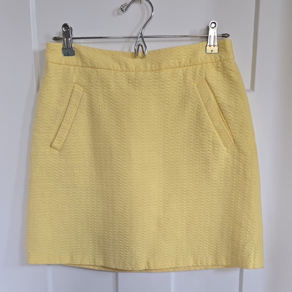 The Limited Sunny Yellow Pencil Skirt